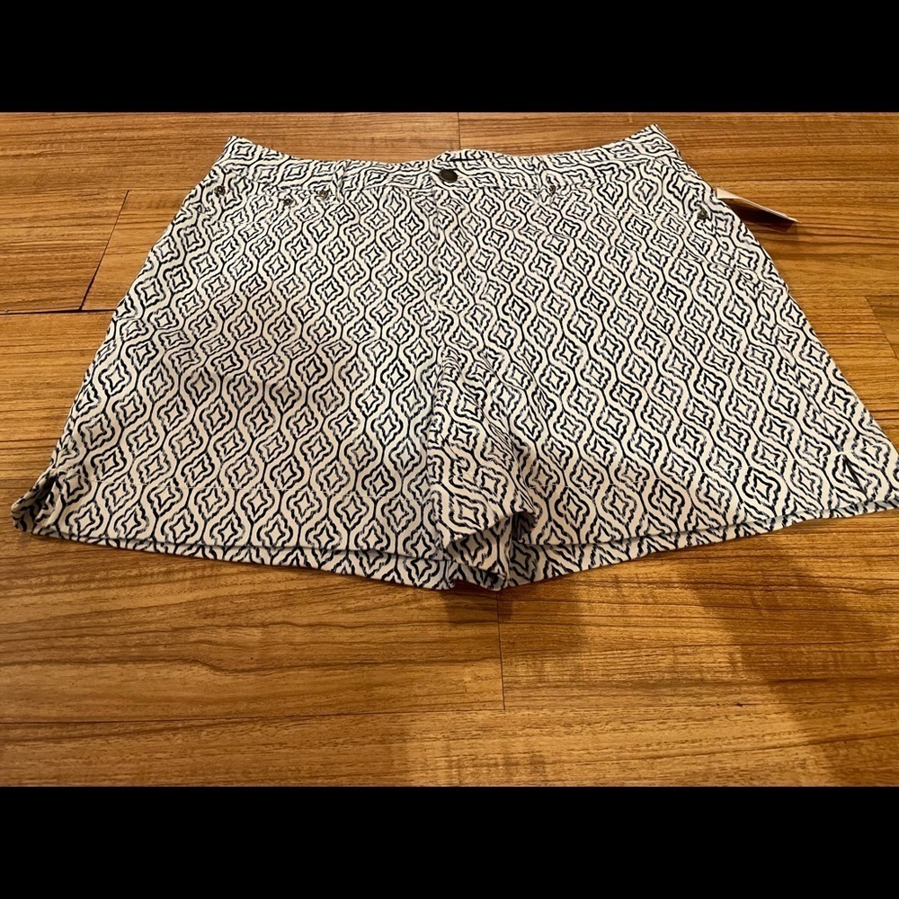NWT! White & Blue Shorts